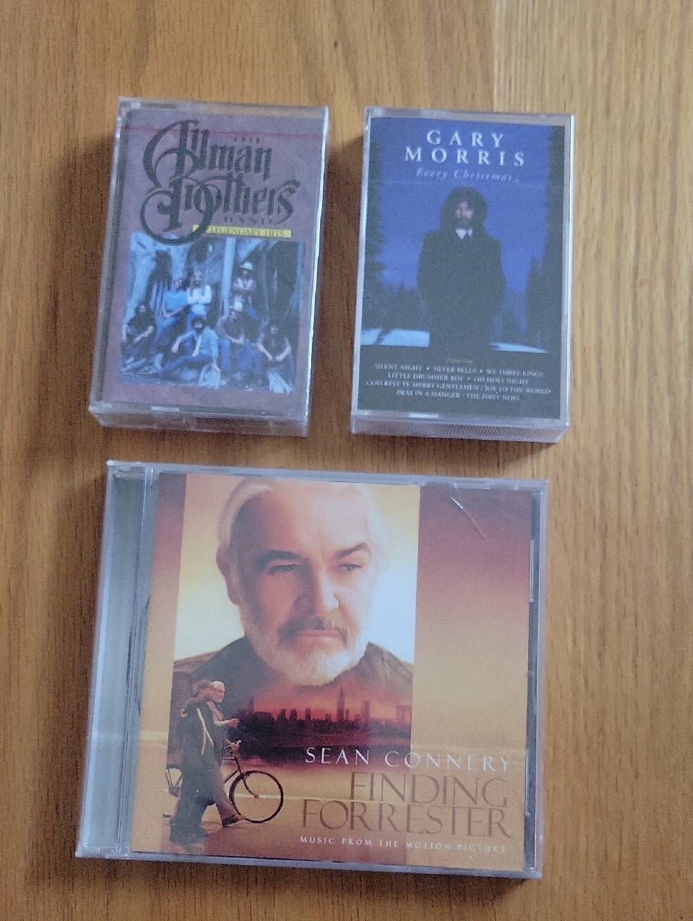 Allman Brothers, Gary Morris Cassettes. Finding Forrester CD